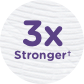 Cottonelle® ComfortCare is 3x Stronger Thumb Image.