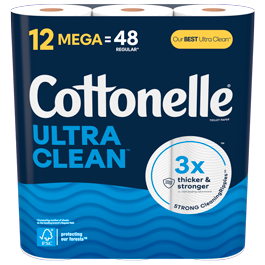 Cottonelle® Canada Septic-Safe Toilet Paper