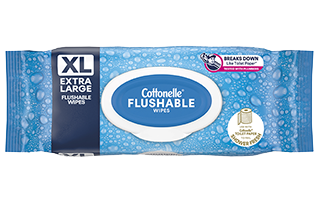 Cottonelle Extra Large Wipes