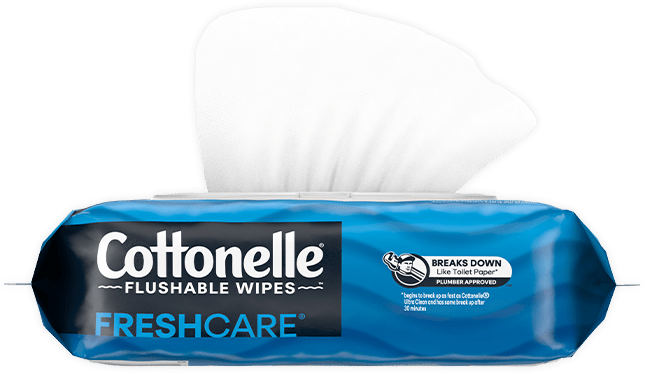 FreshCare® Flushable Wet Wipes